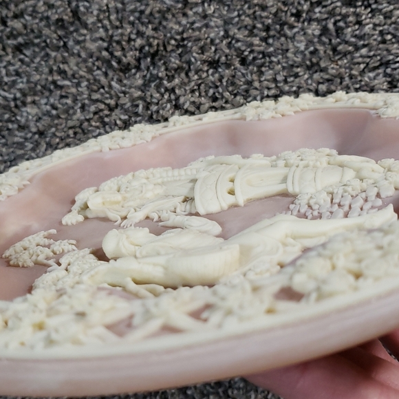 Bradex 1988 Romeo & Juliet Shakespearean Lovers Incolay Stone Collector's Plate - Picture 8 of 16